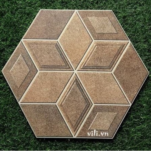 Gạch lát sân lục giác 6x25x50 Dacera DAS4505