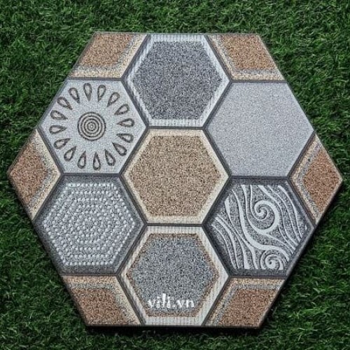 Gạch lát sân lục giác 6x25x50 Dacera DAS4506