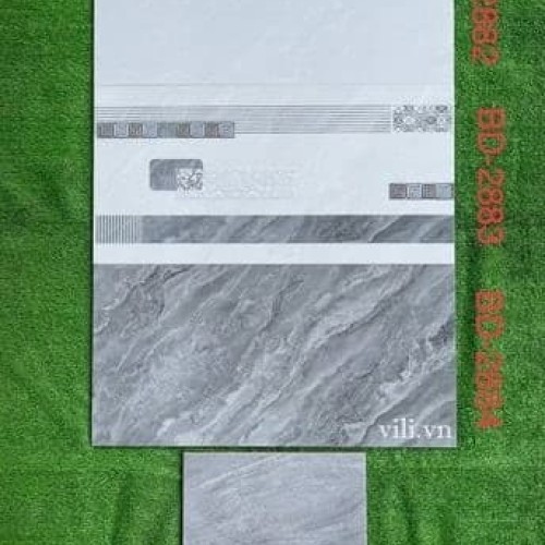 Gạch ốp tường 30x60 Blue Dragon 2882 - 2883 - 2884 men bóng - Nền 5029 đá nhám