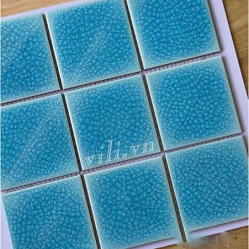 Gạch trang trí mosaic men rạn 10X10 MHG 1015