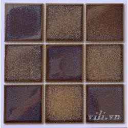 Gạch trang trí mosaic men rạn 10X10 MHG 1018