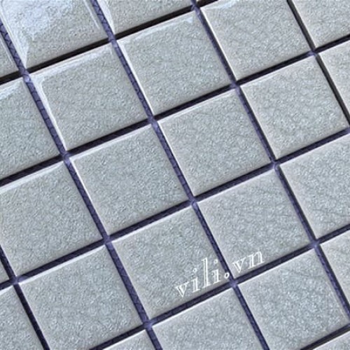 Gạch trang trí mosaic men rạn đơn sắc MHG 932