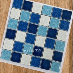 Gạch trang trí mosaic men rạn MHG 953