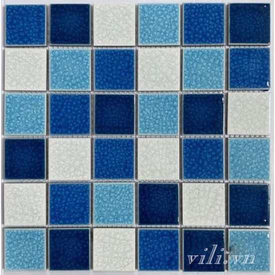 Gạch trang trí mosaic men rạn MHG 953