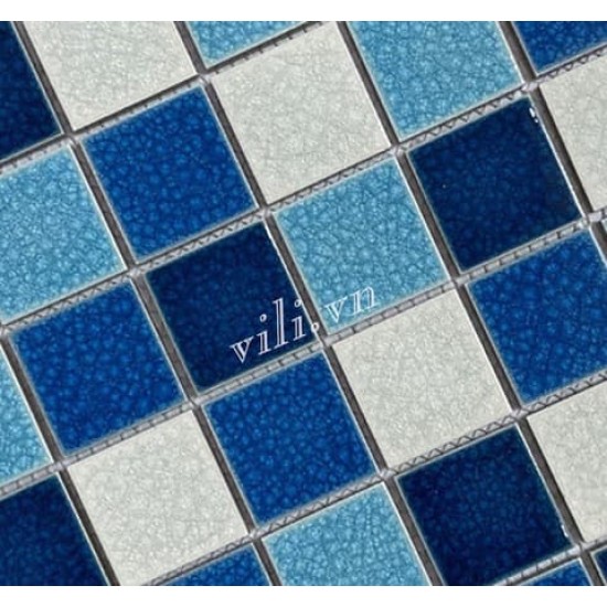 Gạch trang trí mosaic men rạn MHG 953