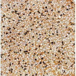 Gạch Vỉa Hè 40x40 Terrazzo Trơn Vàng