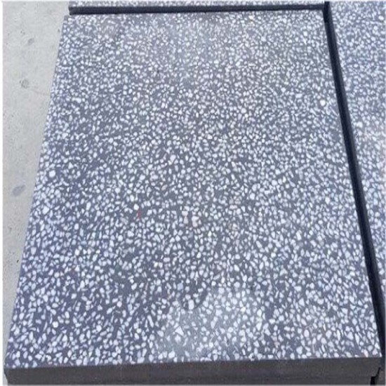 Gạch Vỉa Hè 40x40 Terrazzo Trơn Xám