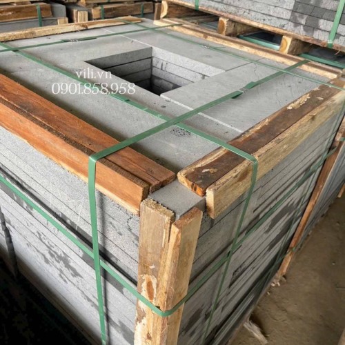 Đá lát sân tổ ong xám 30x60x3 cm