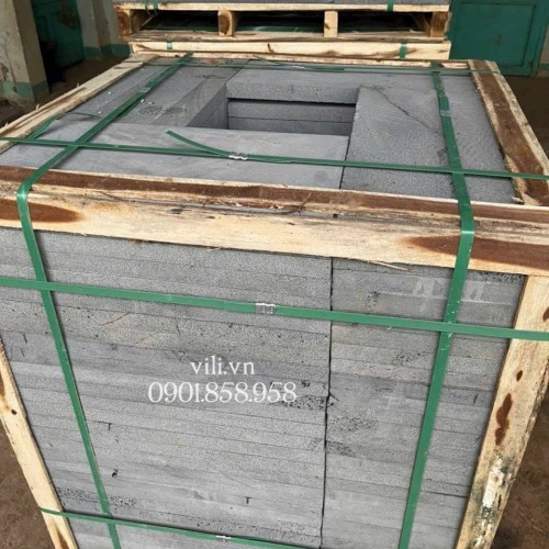 Đá lát sân tổ ong xám 30x60x3 cm