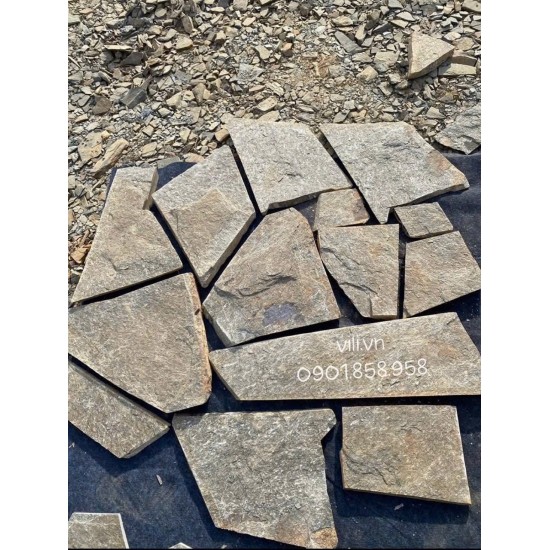 Đá rối vàng hướng dương (có ánh kim)