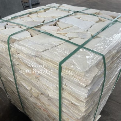 Đá rối vàng ốp tường - lát sân