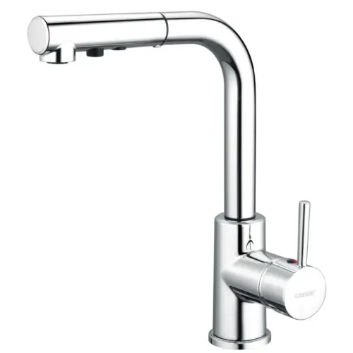 Vòi bếp Caesar K915C rút dây nóng lạnh