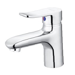 Vòi Lavabo CAESAR B490CU Nóng Lạnh Xả Nhấn HCM