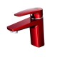 Vòi Lavabo Caesar B390CRU Màu Đỏ Nóng Lạnh