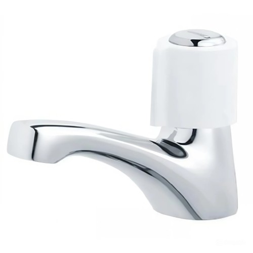 Vòi Lạnh Lavabo CAESAR B037C Tay Nhựa (Không Tạo Bọt)