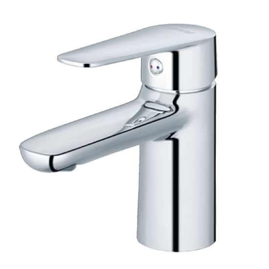 Vòi Nóng Lạnh Lavabo CAESAR B380CU Bộ Xả Nhấn