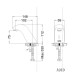 Vòi Cảm Ứng Lavabo CAESAR A910