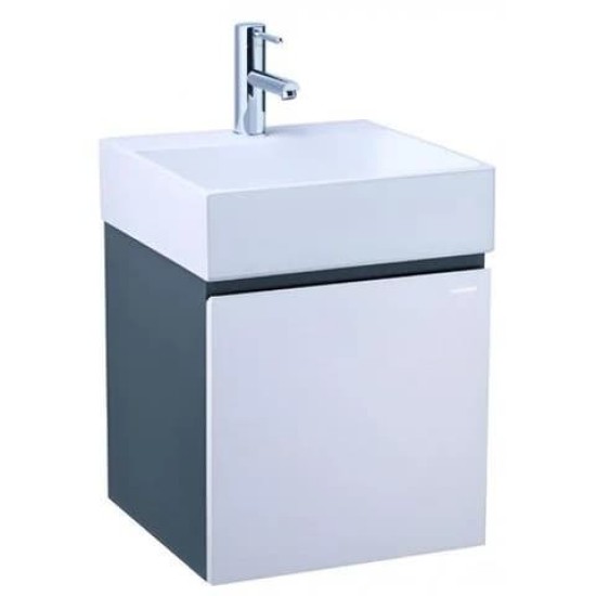 Bộ Tủ Lavabo Caesar Treo Tường LF5257/EH05257ATGV Xám Đậm