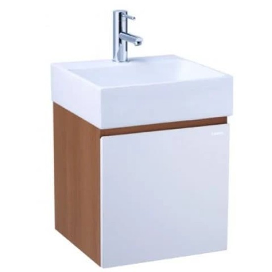 Bộ Tủ Lavabo Caesar Treo Tường LF5257/EH05257AWV vân Gỗ