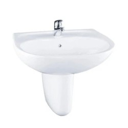 Chậu Lavabo TOTO LHT236CS Treo Tường Chân Ngắn