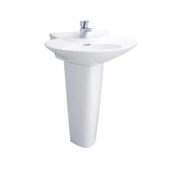 Chậu Lavabo TOTO LPT908C Treo Tường Chân Dài