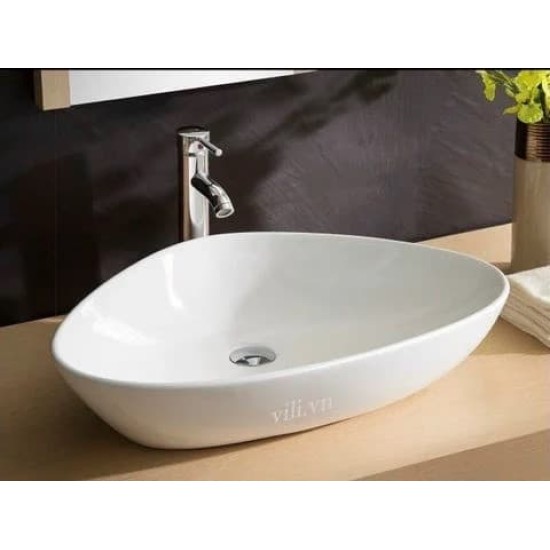 Chậu rửa lavabo đặt bàn YOLO ML002 hình trái tim