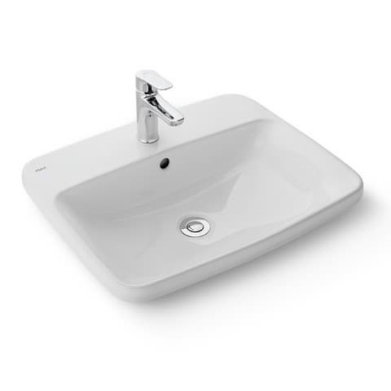 Chậu Rửa Lavabo Inax L-2398V Dương Vành