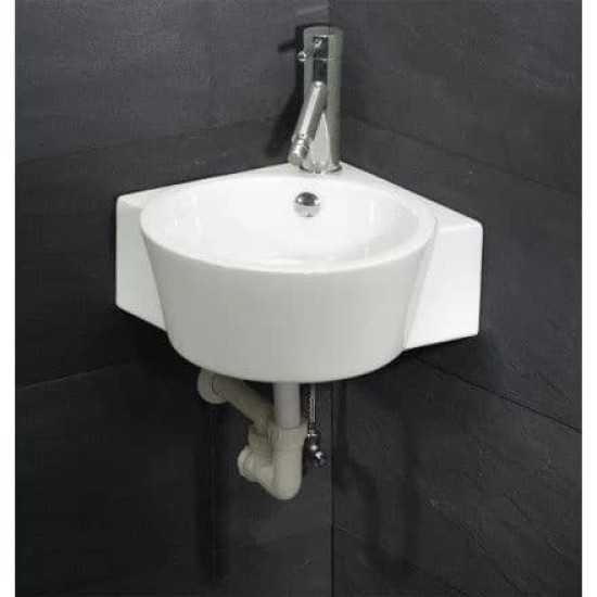 Chậu Rửa Lavabo Treo Tường Góc CAESAR LF5238