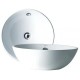 Chậu Rửa Mặt Lavabo CAESAR L5215 Đặt Bàn Tròn