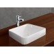 Chậu Rửa Mặt Lavabo Viglacera CD20 Đặt Bàn Vuông