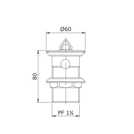 Cổ Thoát Vòi Nước Cho Lavabo TOTO T6J1