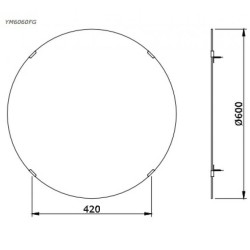 Gương Phòng Tắm TOTO YM6060FG