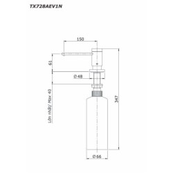 Hộp Đựng Xà Phòng TOTO TX728AEV1N Gắn Chậu