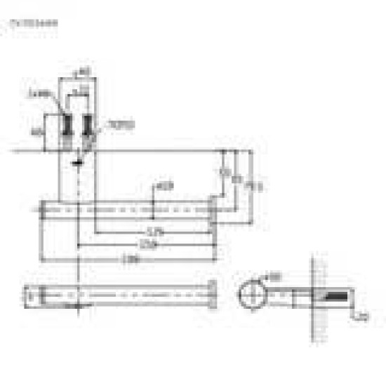 Thanh Treo Giấy Vệ Sinh TOTO TX703ARR