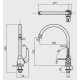 Vòi Bếp Inax SFV-17 Lạnh