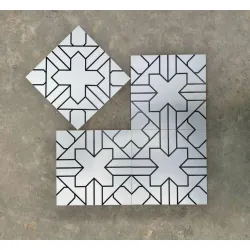 Gạch bông 30X30 VL3020 đá mờ